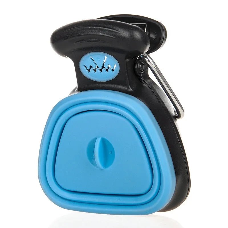 Foldable Dog Poop Scooper with Biodegradable Bags – Lightweight & Compact Design for Easy One-Handed Cleanup 0