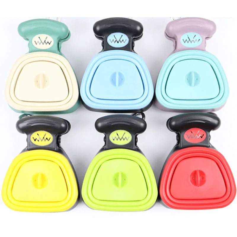 Foldable Dog Poop Scooper with Biodegradable Bags – Lightweight & Compact Design for Easy One-Handed Cleanup 1