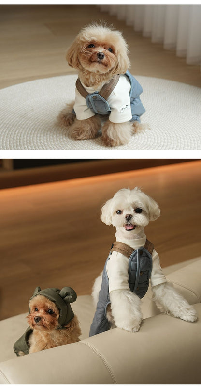Four-Legged Harness Jumpsuit for Pets – Comfortable, Stylish Design, Breathable Fabric, Multiple Sizes and Colors Available 5