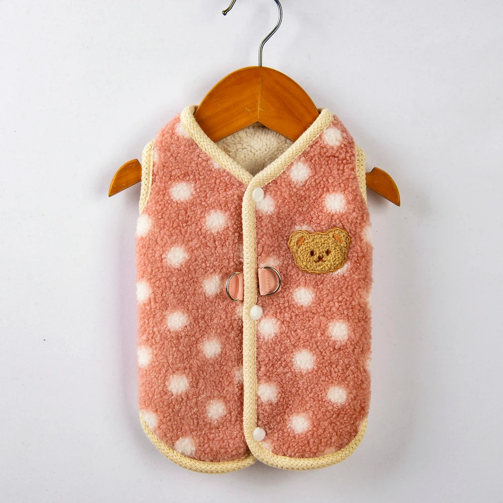 FrostyTail | Warm Fleece Jacket for French Bulldog and Chihuahua 0