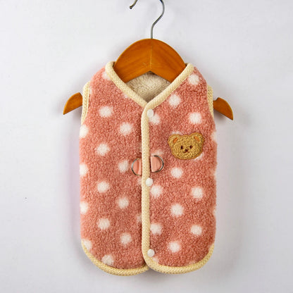 FrostyTail | Warm Fleece Jacket for French Bulldog and Chihuahua 0