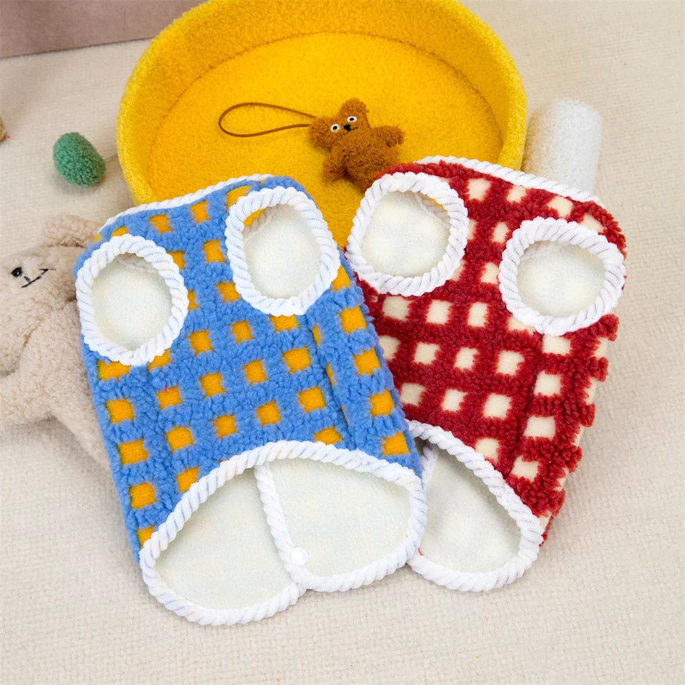 FrostyTail | Warm Fleece Jacket for French Bulldog and Chihuahua 3