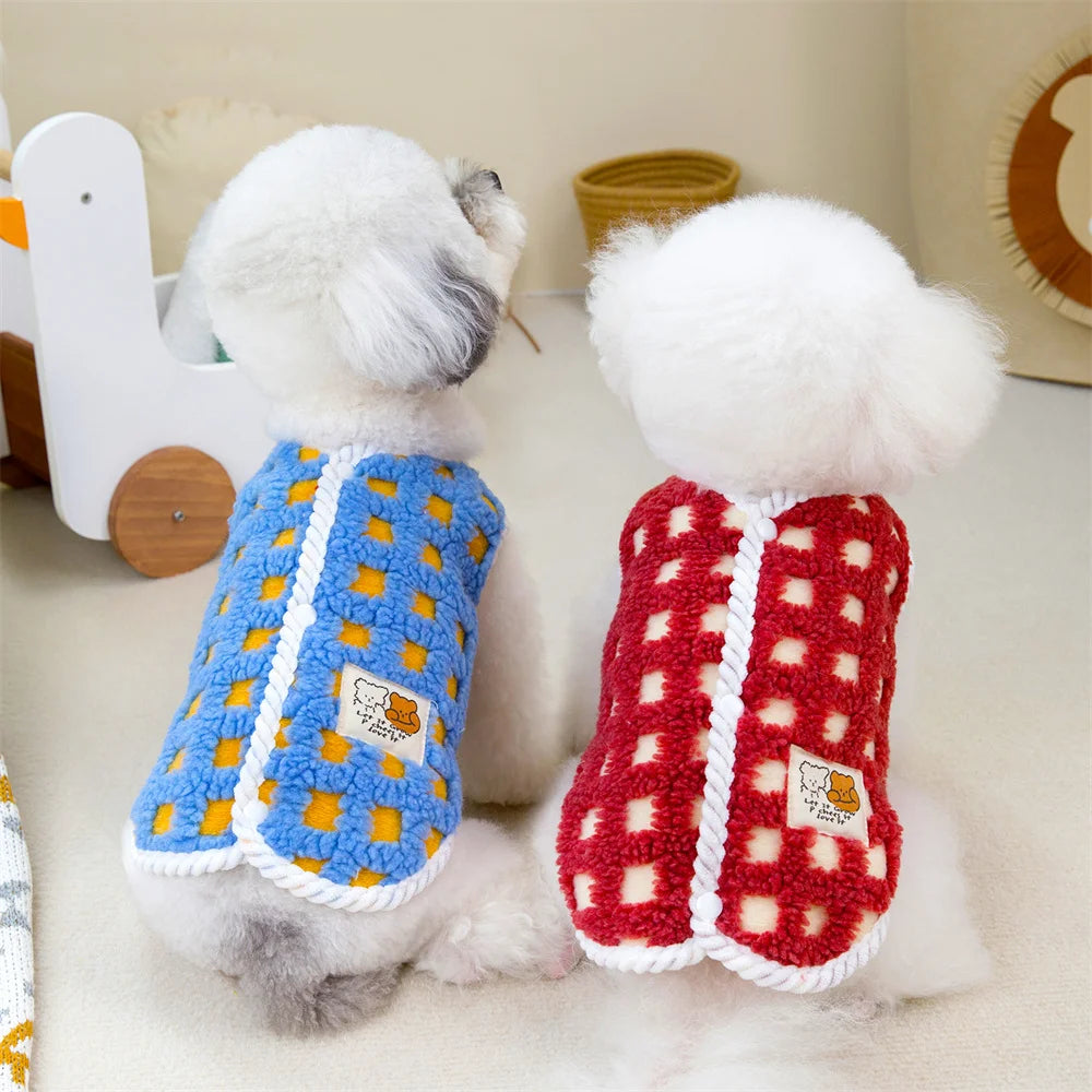 FrostyTail | Warm Fleece Jacket for French Bulldog and Chihuahua 4