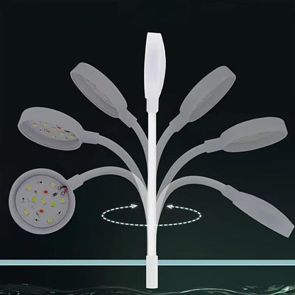 Full Spectrum LED Aquarium Light with Adjustable Gooseneck – USB Powered Fish Tank Light for Vibrant Plant and Fish Growth 3