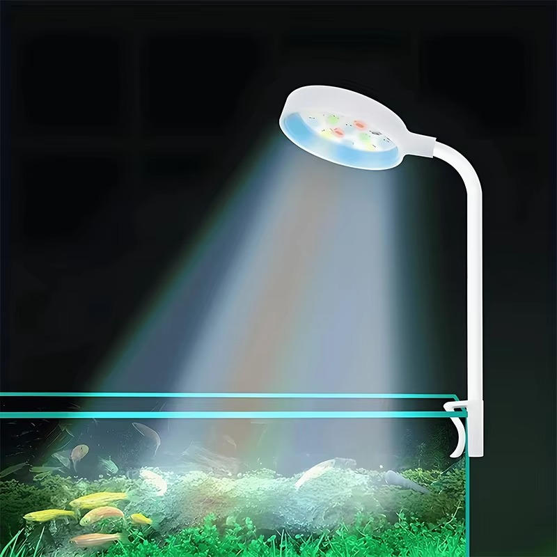 Full Spectrum LED Aquarium Light with Adjustable Gooseneck – USB Powered Fish Tank Light for Vibrant Plant and Fish Growth 4