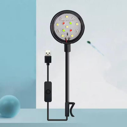 Full Spectrum LED Aquarium Light with Adjustable Gooseneck – USB Powered Fish Tank Light for Vibrant Plant and Fish Growth 7