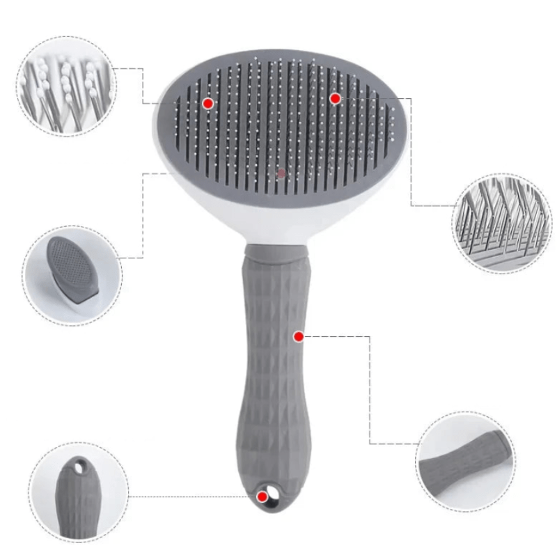 FurGroom | Stainless Steel Pet Hair Brush & Comb 1