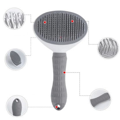 FurGroom | Stainless Steel Pet Hair Brush & Comb 1