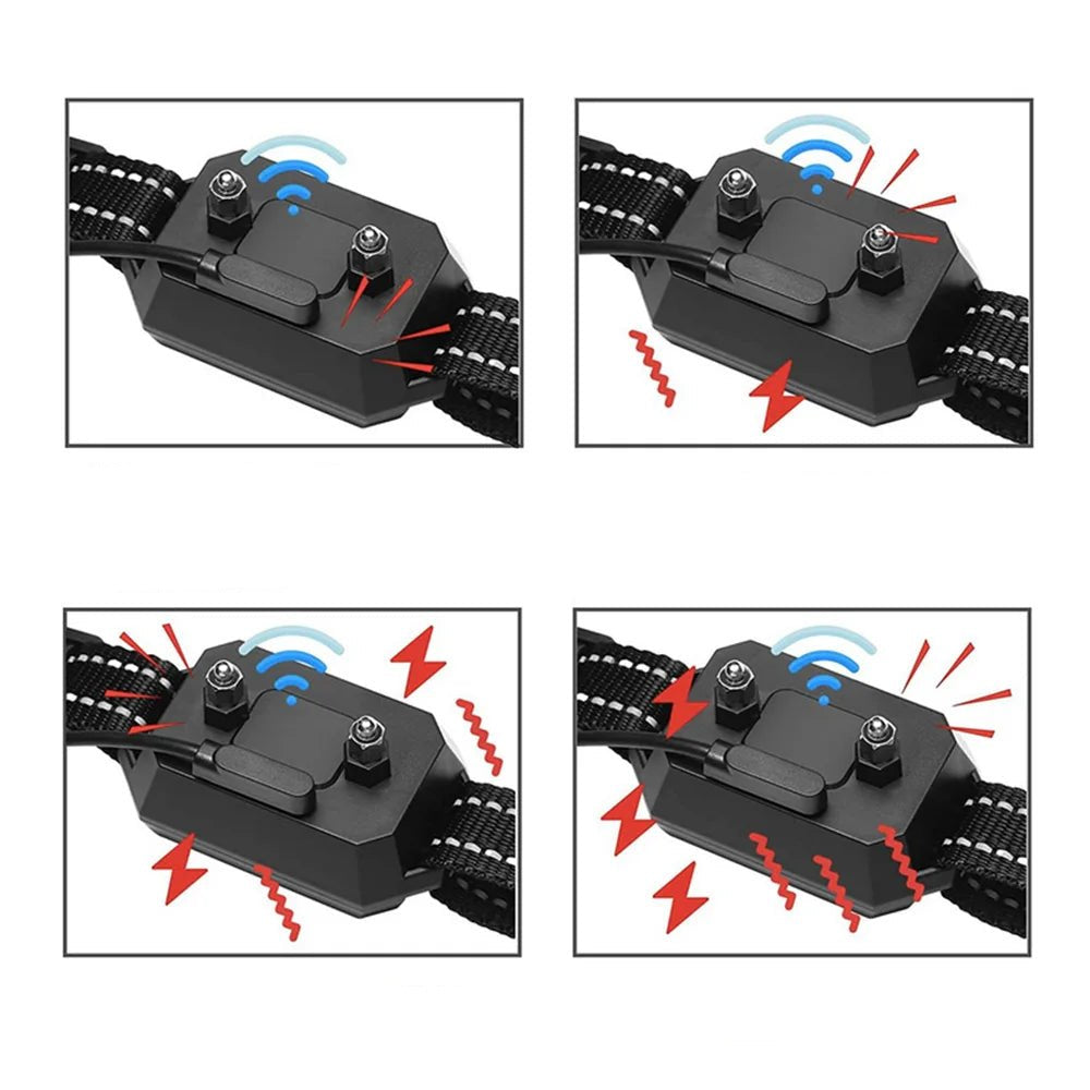 GPS Dog Training Collar with Waterproof Design, Real-Time Tracking, Shock & Vibration Modes for Effective Training 3