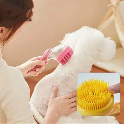 Grooming Brush for Dogs with Built-In Soap Dispenser – Durable All-in-One Pet Grooming Tool for All Sizes 2