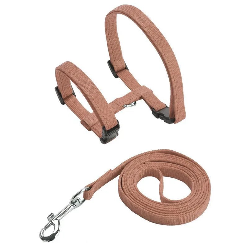 H-Shape Anti-Escape Dog and Cat Harness with Leash – Adjustable Comfortable Nylon for Small Pets 6