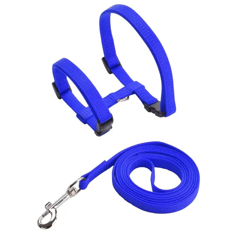 H-Shape Anti-Escape Dog and Cat Harness with Leash – Adjustable Comfortable Nylon for Small Pets 7