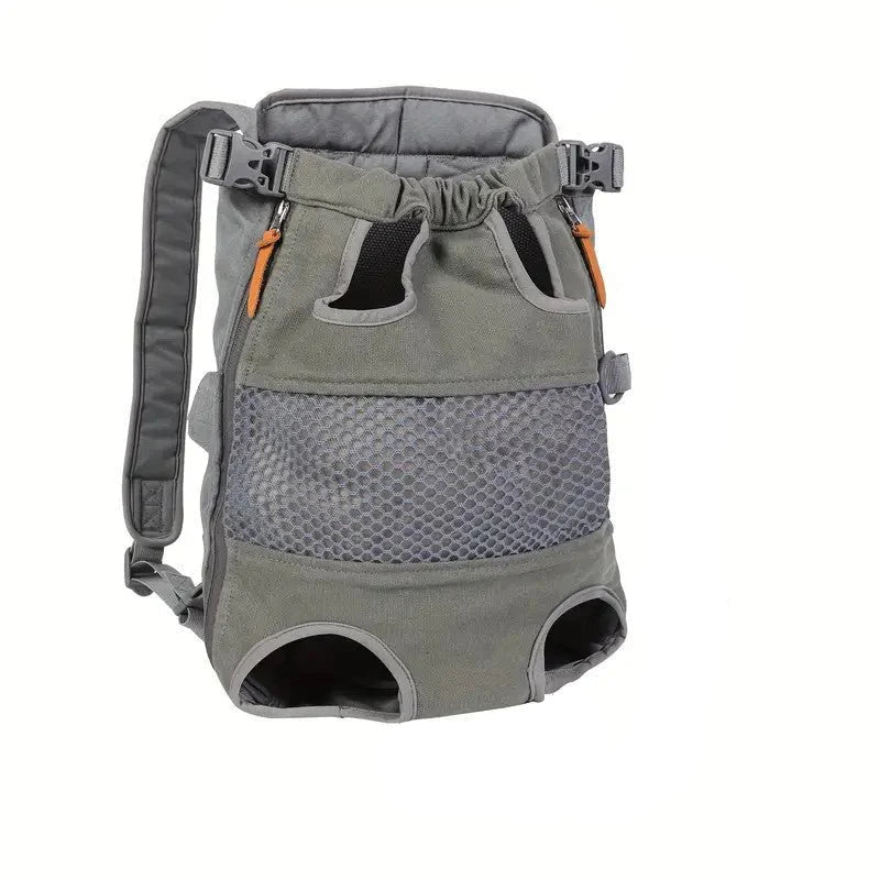 Hands-Free Dog Carrier Backpack for Small to Medium Pets – Adjustable and Breathable Design 2