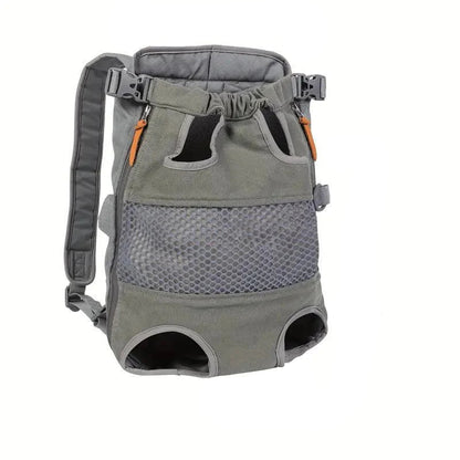 Hands-Free Dog Carrier Backpack for Small to Medium Pets – Adjustable and Breathable Design 2