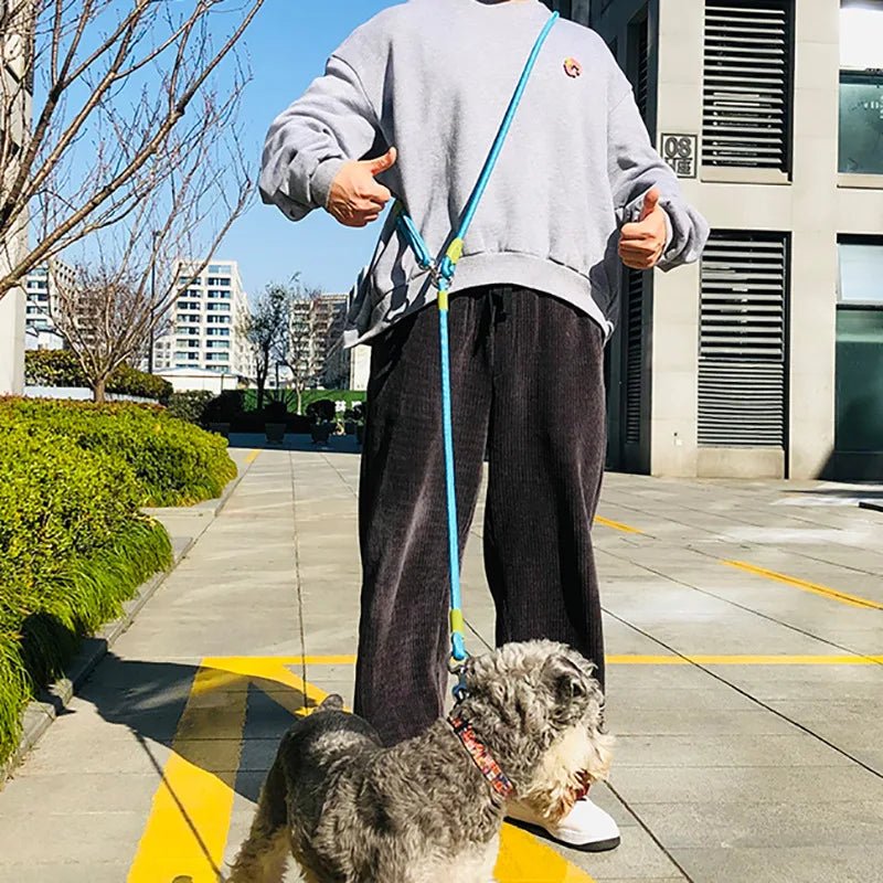 Hands-Free Dog Leash with Reflective Design – Durable & Comfortable for All Dog Sizes, Perfect for Walking, Jogging, Running 6