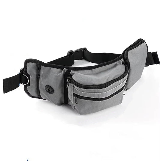 Hands-Free Dog Training Bag with Adjustable Belt – Spacious Multi-Pocket Design for Treats and Accessories 0