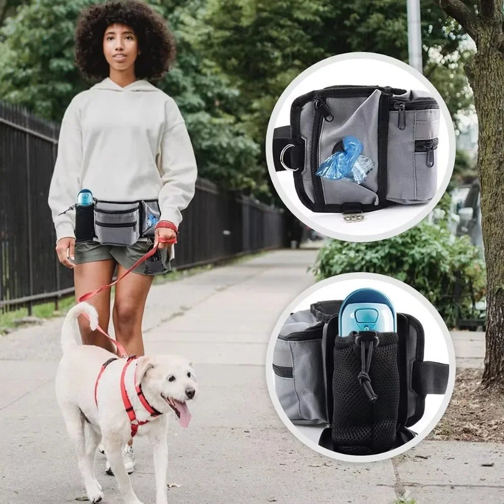 Hands-Free Dog Training Bag with Adjustable Belt – Spacious Multi-Pocket Design for Treats and Accessories 5