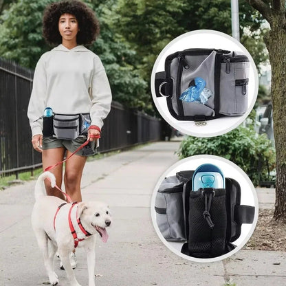 Hands-Free Dog Training Bag with Adjustable Belt – Spacious Multi-Pocket Design for Treats and Accessories 5