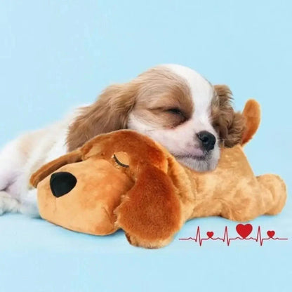 Heartbeat Stuffed Dog Toy for Anxiety Relief – Soft Plush Comfort Toy with Built-in Heartbeat, Ideal for Training and Soothing Stress 4
