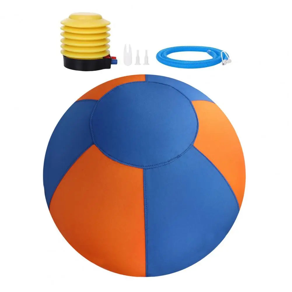 Heavy-duty dog toy ball with tear-resistant cover, designed for large active breeds, perfect for outdoor exercise and play. 2