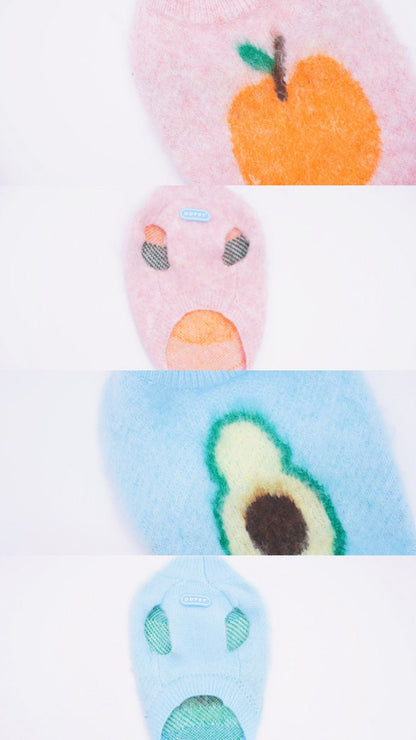 High-Neck Dog Sweater for Small Dogs – Cozy Knit Pet Apparel for Warmth and Comfort 3