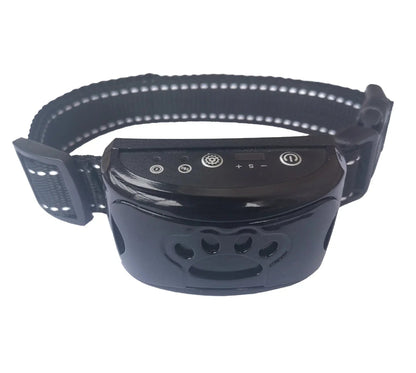 Humane Anti-Bark Training Collar with Adjustable Vibration Settings – Ergonomic Design for Small to Large Dogs 0