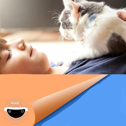 Humane Cat Training Collar with Remote – Adjustable Shock and Vibration Modes, Reflective Nylon, Fits 8-27 Inches Neck, Blue 3