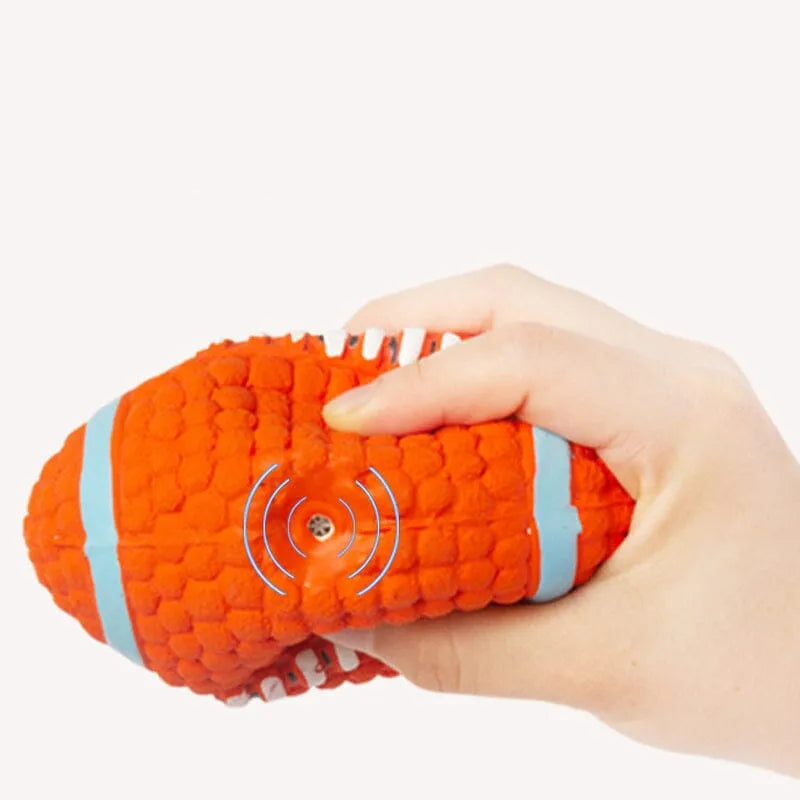 Indestructible Dog Toy Chew Ball for Aggressive Chewers - Non-Toxic, High Bounce Dental Health Toy 8