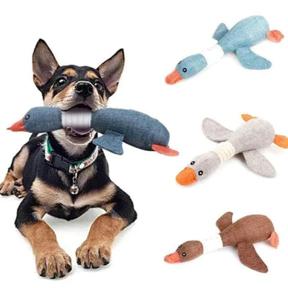 Indestructible Dog Toy for Aggressive Chewers – Extreme Goose with Organic Materials and Triple Stitching 1