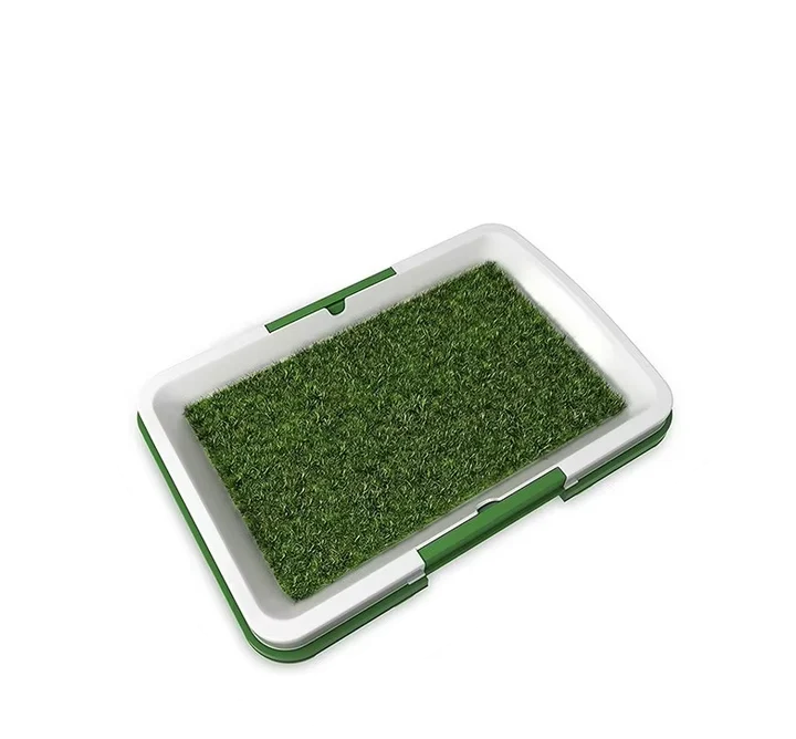 Indoor Outdoor Dog Toilet with Artificial Turf for Potty Training – Easy Cleanup and Non-Slip Design, 24.8 x 19.6 Inch 4