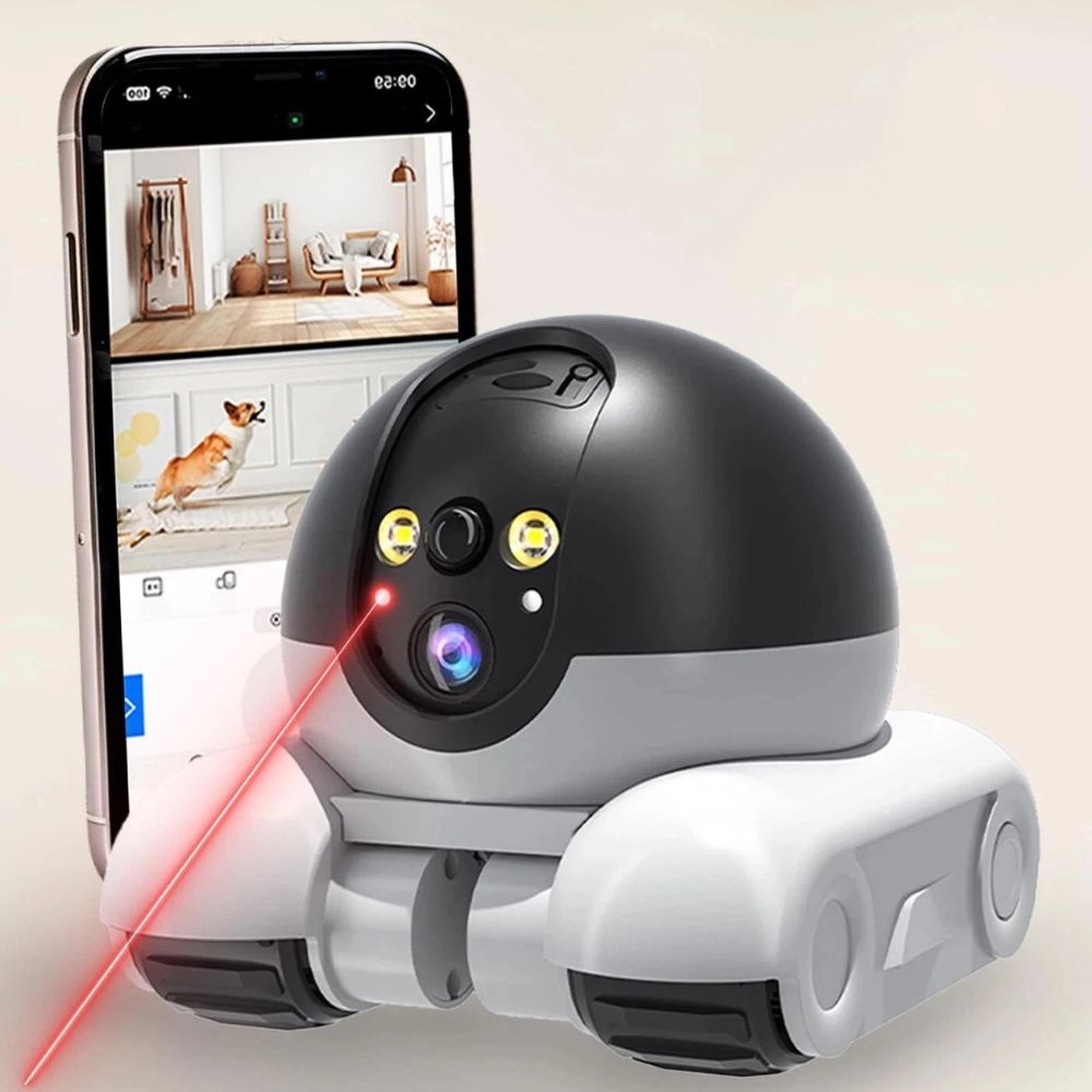 Indoor Pet Camera with 1080P HD Streaming and Remote Control – Interactive Dog and Cat Monitoring 5