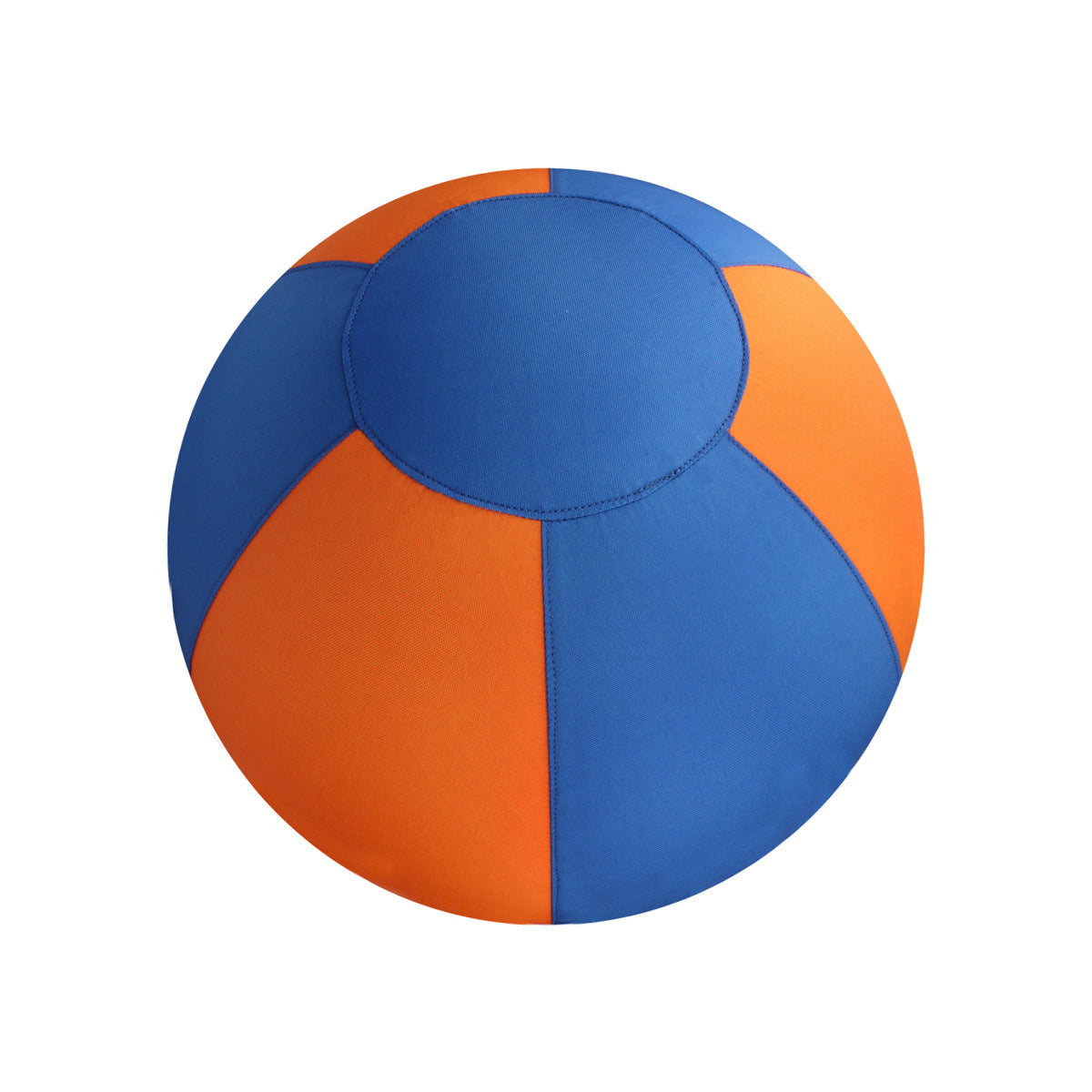 Inflatable dog toy designed for outdoor play, featuring a durable push and chase design in bright colors for easy visibility. 16