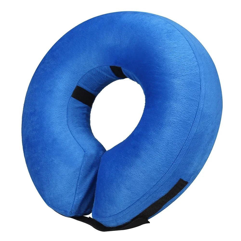 Inflatable Protective Collar for Dogs and Cats – Soft Recovery Cone for Comfort 0