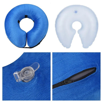 Inflatable Protective Collar for Dogs and Cats – Soft Recovery Cone for Comfort 6