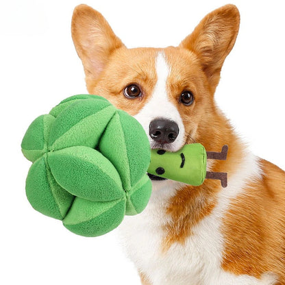 Interactive Broccoli Treat Toy for Dogs and Cats – Engaging Sniffing Puzzle 1
