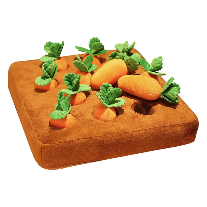 Interactive Carrot Garden Dog Puzzle Toy for Mental Stimulation and Entertainment 2