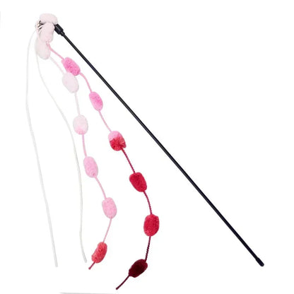 Interactive Cat Fishing Rod with Flexible Tassel and Bell – 50 cm Teaser Wand 6