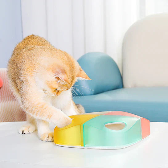 Interactive Cat Hide-and-Seek Puzzle Toy with Customizable Modules 1