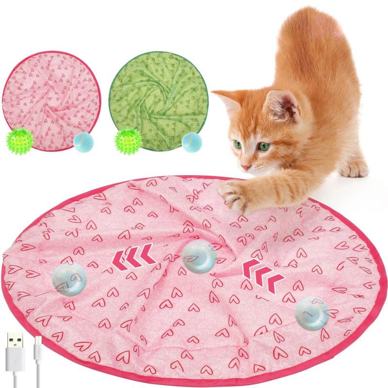 Interactive Cat Hunting Toy with Smart Ball – Engaging Play for Cats of All Sizes 0