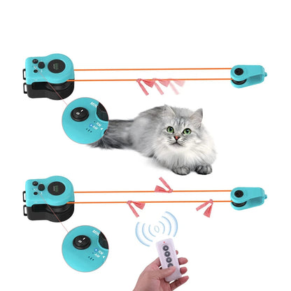 Interactive Cat Toy with Adjustable Speed and Realistic Mouse Sounds – Automatic Cat Exercise Wheel for Indoor Play 8