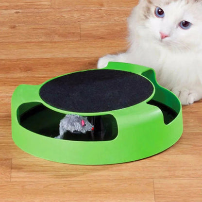 Interactive Cat Toy with Moving Mouse – Engaging Fun for Indoor Cats, Promotes Hunting Instincts, Durable ABS Plastic 3