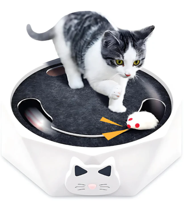 Interactive Cat Toy with Moving Mouse – Engaging Simulation for Active Cats, Best Cat Toy for Exercise and Entertainment 1