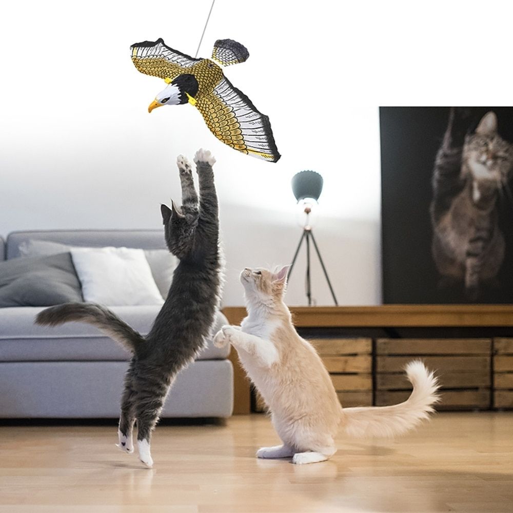 Interactive Cat Toy with Realistic Sounds and Flapping Wings – Engaging Cat Playmate for Exercise and Hunting Instincts 2
