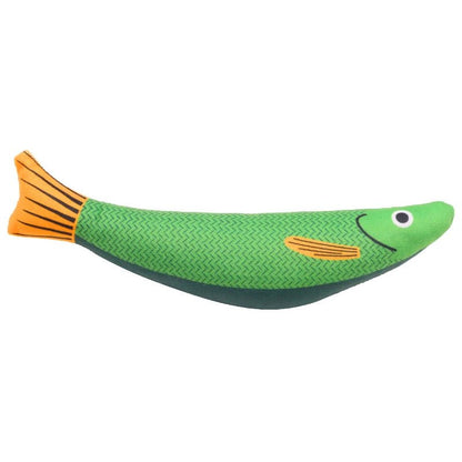 Interactive Catnip Fish Toy for Cats – Plush Chew Toy for Dental Care and Engagement 0