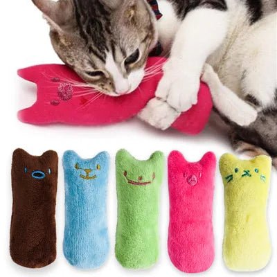 Interactive Catnip Plush Toy for Cats – Dental Care, Vocal Sounds, Ideal for Kittens and Adults 2