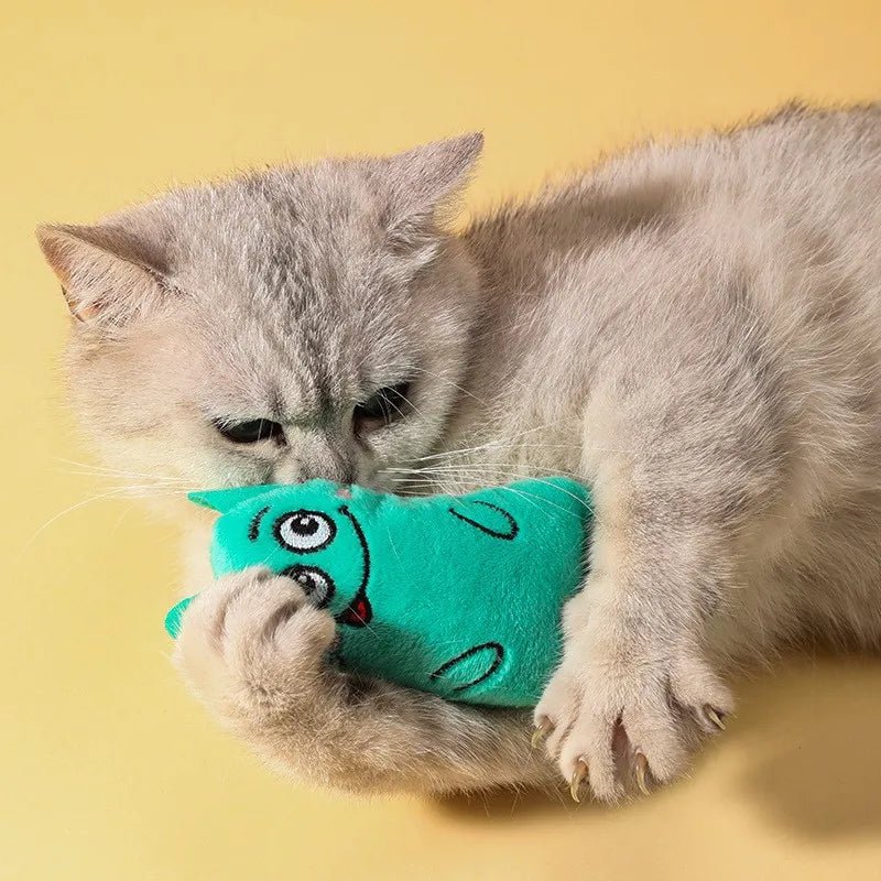 Interactive Catnip Plush Toy for Cats – Soft Cuddle and Chew Kitten Toy, Engaging Playtime Essential 5