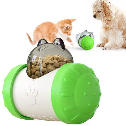 Interactive Chew Toy with Treat Dispenser for Dogs and Cats – Durable Dental Health Toy 1