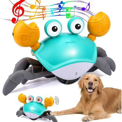 Interactive Crawling Crab Dog Toy – Engaging Play for All Breeds 0