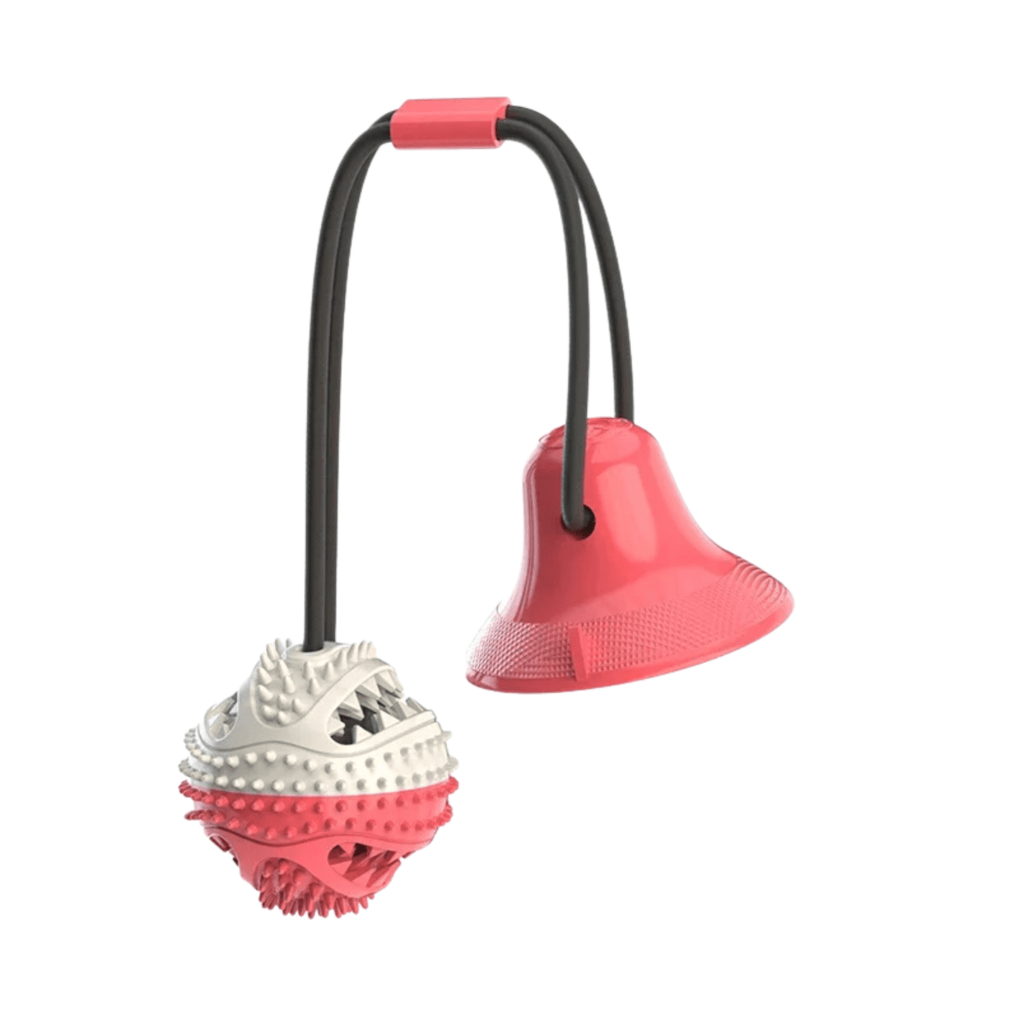 Interactive Dog Ball with Suction Cup and Rope – 4-in-1 Chew Toy for Medium to Large Breeds 6