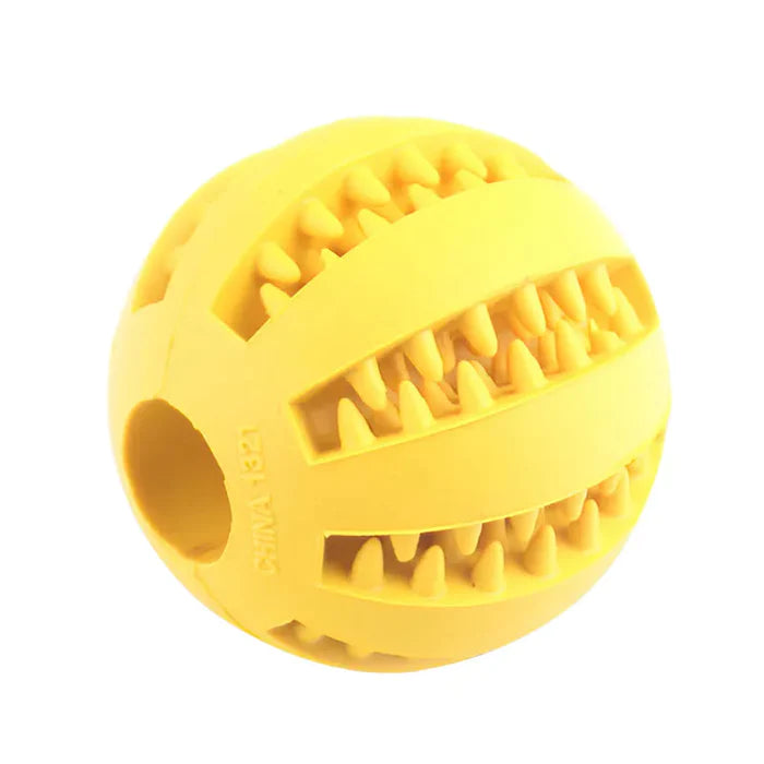 Interactive Dog Chew Ball for Aggressive Chewers – Durable Non-Toxic Rubber Toy for Treats and Dental Health 12